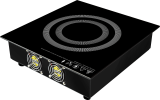 1800W Commercial Induction Range (Built-In)