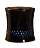 Ultrasonic Aroma Diffuser/Humidifier with Ceramic Housing - Black