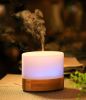Ultrasonic Aroma Diffuser/Humidifier with Bamboo Base (Oval)