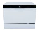 Countertop Dishwasher with Delay Start in White