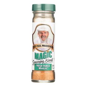 Chef Paul Prudhomme Vegetable Magic Seasoning Blend - Case Of 6 - 2 Oz