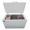 ORIKOOL Chest Freezer 13.1 Cu.ft Solid Top Commercial Deep Chest Freezers with Lockable Stay-Open Lid Painted for Back-of-House Bulk Storage