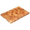 Chopping Board 23.6"x15.7"x1.5" Solid Acacia Wood